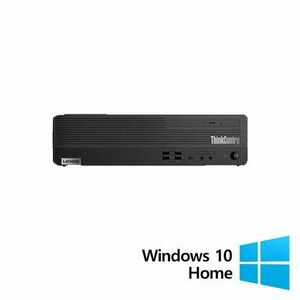 Calculator Sistem PC Refurbished Lenovo ThinkCentre M70s SFF, Intel Core i3-10100 3.60 - 4.30GHz, 8GB DDR4, 256GB SSD, DVD-ROM + Windows 10 Home imagine