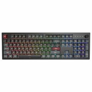 Tastatura Gaming Montech MKey Darkness RGB Gateron G Pro 2.0 Red Mecanica imagine