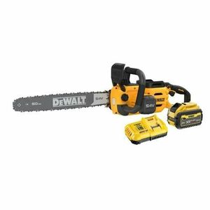 Drujba electrica DeWalt DCMCS575X1-QW, 3000 W, 500 mm, acumulator li-ion, 54 V, 9.0 Ah (Galben/Negru) imagine