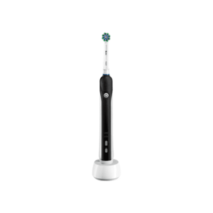 Periuta de dinti electrica Oral-B Pro 1 Clean, 20000 pulsatii/min, Curatare 3D, Timer, 1 program, 1 capat (Negru) imagine