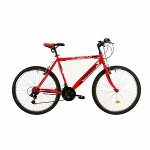 Bicicleta Mtb Dhs 2603, roti 26 Inch, cadru otel 480 mm, Rosu imagine