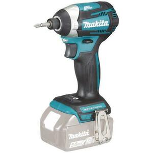 Masina de insurubat cu impact Makita DTD154Z, LXT 18 V, 175 Nm, 3600 rpm, Fara acumulator si incarcator (Negru/Albastru) imagine