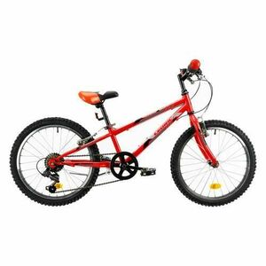 Bicicleta Copii Dhs 2021 Cedric, roti 20 Inch, 6 Viteze, cadru otel 240mm, Rosu imagine