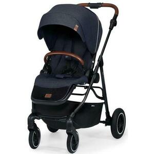 Carucior KinderKraft ALL ROAD, 0 - 15kg, pliabil (Negru/Albastru) imagine