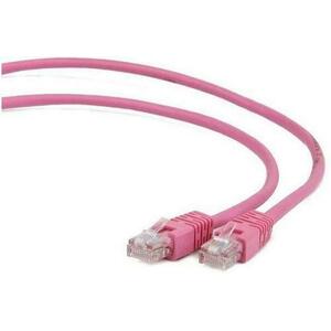 Cablu FTP Gembird PP6-5M/RO, Patchcord, CAT.6, 5m (Roz) imagine