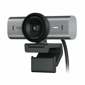 Camera web Logitech MX Brio 705 4K cu imbunatatire a imaginii bazata pe inteligenta artificiala, Gri imagine