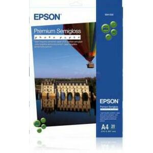 Hartie Foto Premium Epson, A4, 20 coli, Semi-Lucioasa, 251 g/m² imagine