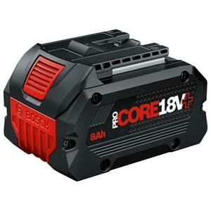 Acumulator Li-Ion BOSCH Professional ProCORE18V+, 18 V, 8 Ah, cu indicator nivel incarcare imagine