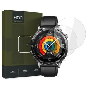 Folie Protectie HOFI Glass PRO+ pentru Huawei Watch GT 5 46mm, Set 2 bucati, Sticla Securizata imagine