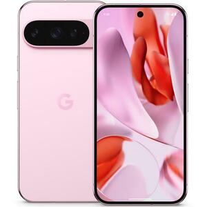 Telefon Mobil Google Pixel 9 Pro, Procesor Google Tensor G4 Octa-core, LTPO OLED Capacitive Touchscreen 6.3, 16GB RAM, 128GB Flash, Camera Tripla 50+48+48MP, Wi-Fi, 5G, Dual SIM, Android (Roz) imagine