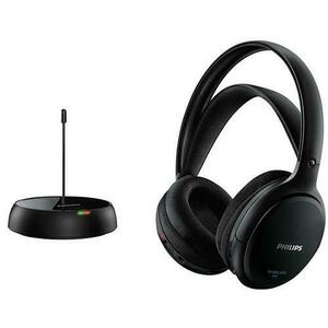 Casti Stereo Philips SHC5200, Wireless (Negru) imagine