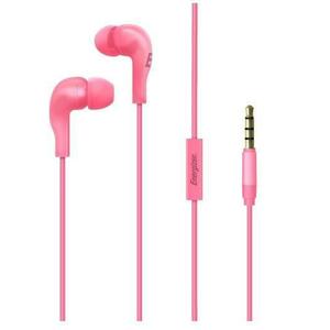 Casti In-Ear Energizer CIA5PK2, Jack 3.5mm, Microfon (Roz) imagine