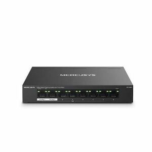 Switch Mercusys MS108GP, 8 porturi, gigabit, 7 porturi PoE+ imagine