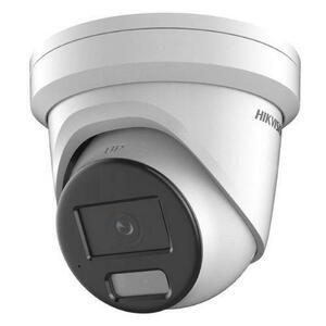 Camera supraveghere Hikvision DS-2CD2347G2H-LI(4mm)(eF), IP, 4MP, Smart Hybrid Light, ColorVu, IR 30m, Lumina Alba 30m, Lentila 4mm (Alb) imagine