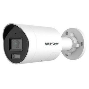 Camera de supraveghere Hikvision DS-2CD2087G2H-LIU/SL(4MM)(EF), IP, 8MP, ColorVu, Smart Hybrid Light, lentila 4mm, PoE, IR 40m, lumina alba 40m, microfon, difuzor (Alb) imagine