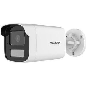 Camera Hikvision DS-2CD1T43G2-LIUF(4mm), IP, 4MP, Smart Hybrid Light, IR 50m, Lumina alba 50m, lentila 4mm, Slot card, Microfon, PoE (Alb) imagine