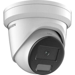 Camera Hikvision DS-2CD2346G2H-IU(4mm)(EF), IP, AcuSense, DarkFighter, 4MP, lentila 4mm, IP67, IR 30m, Microfon, PoE (Alb) imagine