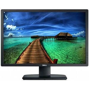 Monitor refurbished DELL U2412M, Panel IPS, 24 Inch LED, 1920 x 1200 WUXGA, DisplayPort, VGA, DVI, 5 Porturi USB, Widescreen imagine