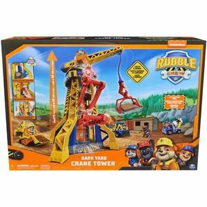 Set de joaca Paw Patrol Rubble and Crew, Turnul Macara imagine