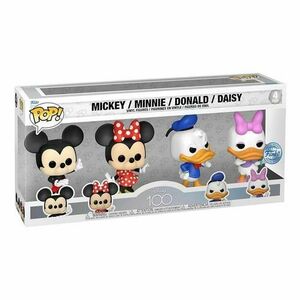 Set 4 figurine Funko Pop! Disney Mickey/Minnie/Donald/Daisy imagine