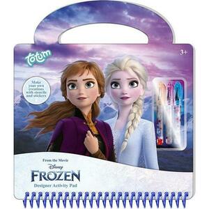 Carte de activitati & pixuri Totum Frozen imagine