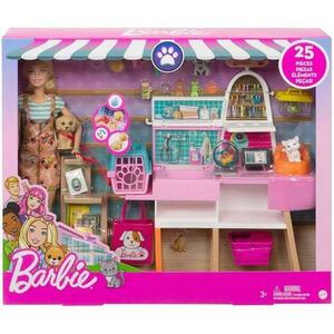 Set de joaca Barbie Magazin cu accesorii pentru animalute, +3 ani, imagine