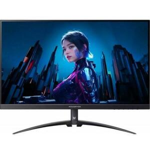 Monitor Gaming IPS LED Acer 31.5inch XB323QKV3BMIIPHX, UHD (3840 x 2160), HDMI, DisplayPort (Negru) imagine