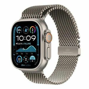 Smartwatch Apple Watch Ultra 2 GPS + Cellular, 49mm Titanium Case with Milanese Loop, Small (Argintiu) imagine