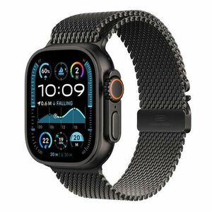 Smartwatch Apple Watch Ultra 2 GPS + Cellular, 49mm Titanium Case with Milanese Loop, Large (Negru) imagine