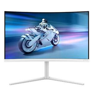 Monitor Gaming VA LED Philips 31.5inch 32M2C5501/00, QHD (2560 x 1440), HDMI, DisplayPort, Ecran curbat, 180 Hz, 1 ms (Alb) imagine