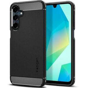 Husa pentru Samsung Galaxy A16 5G A166 / A16 4G A165, Spigen, Rugged Armor, Neagra imagine