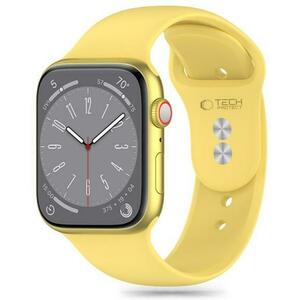 Curea Tech-Protect Silicone pentru Apple Watch 41mm / 40mm / 38mm Series, Galbena imagine