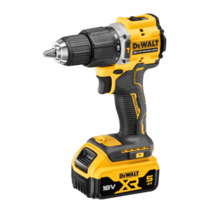 Masina de gaurit cu percutie DeWalt XR DCD100YP2T-QW, 18V 2 x 5 Ah (Galben/Negru) imagine