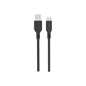 Cablu de date Dviced USB-A la USB-C 1, 25m (Negru) imagine