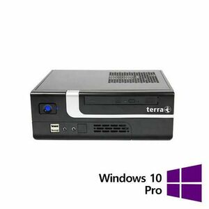 Calculator Sistem PC Refurbished Terra Mini PC, Intel Core i3-7100 3.90GHz, 8GB DDR4, 256GB SSD, DVD-ROM + Windows 10 Pro imagine