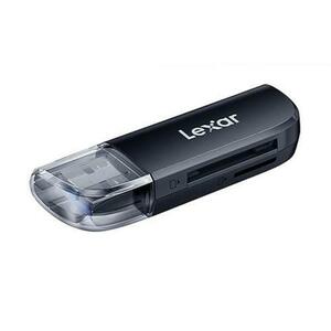 Card Reader Lexar LRW300, USB-A, USB 3.2 Gen 1, SD/MicroSD/SDHC/SDXC (Negru) imagine