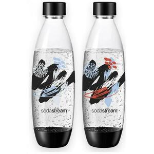 Set sticle SodaStream Fuse Mystery, 2x 1 l (Negru) imagine