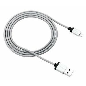 Cablu de date Canyon MFI-3, USB - Lightning, 1m (Gri inchis) imagine