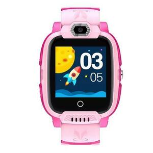 Smartwatch Canyon Kids Jondy KW-44, Ecran IPS 1.4inch, Bluetooth, Camera 0.3MP, GPS, 4G, Waterproof IP67 (Roz) imagine