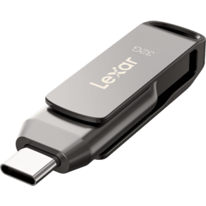 Memorie USB Lexar JumpDrive Dual Drive D400, 32GB, USB Type-C/USB-A imagine