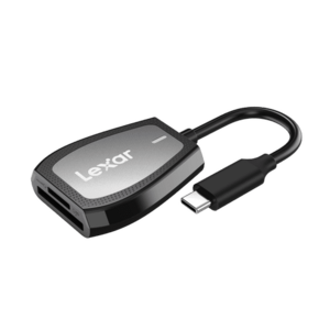 Card reader Lexar LRW470U-RNHNG, USB-C 3.0 pentru microSD, SD, UHS-II imagine