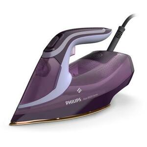 Fier de calcat Philips Seria 8000 DST8021/30, 3000 W, Rezervor 0.3 l, Jet de abur 240 g/min (Violet) imagine