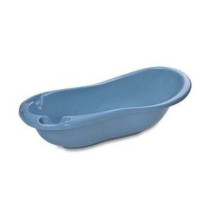 Cadita bebe Lorelli Dolphin Blue, 100 cm, Splash, 0 luni - 36 luni, dotata cu indicator de umplere maxima: 10 cm, non-toxic, non-alergic, incarcare maxima 30 kg, margini rotunjite imagine