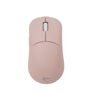 Mouse Wireless White Shark WGM-5015 AERO, 12.400 dpi, USB (Roz) imagine