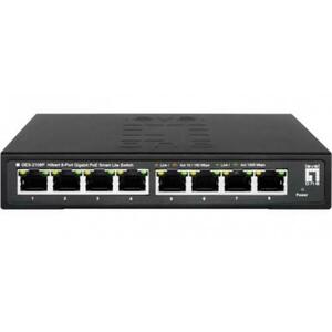 Switch Level One GES-2108P, 8 porturi, PoE imagine