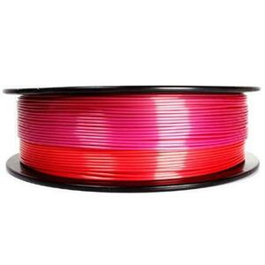 Printer Filament Gembird 3DP-PLA-SK-01-RP, PLA, 1.75 mm, 1 kg (Rosu/Mov) imagine