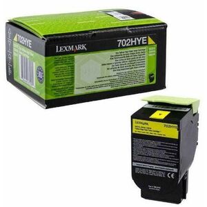 Toner Lexmark 70C2HYE, 3000 pagini (Galben) imagine