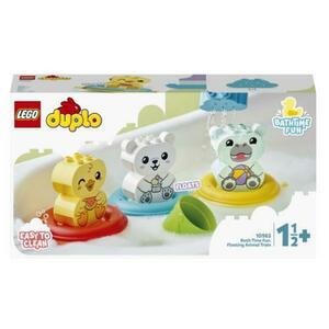 LEGO® DUPLO Prima mea distractie la baie: Tren cu animale plutitoare 10965 imagine