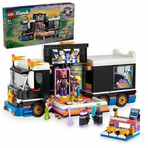 LEGO® Friends - Autocar de turneu pentru staruri pop 42619, 845 piese imagine