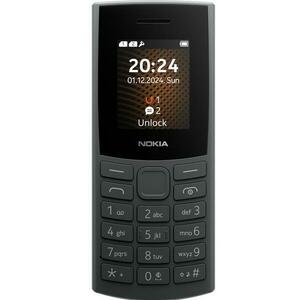 Telefon mobil Nokia 105 4G (2024), Dual Sim, 4G (Negru) imagine